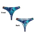 thumbnail image 3 of Fotbe Underwater Turtle Dolphin Octopus Tanga Sin Costuras para Mujer con Estampado – Panties Invisibles, Transpirables y Cómodos para Uso Diario-Medium, 3 of 6