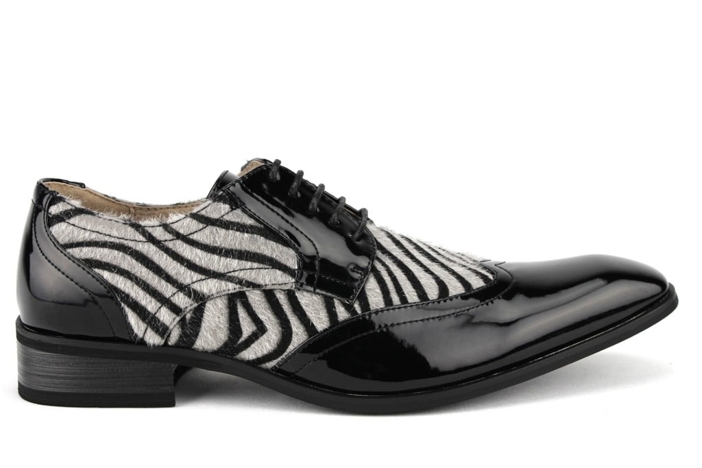 Majestic Men's 99521 Patent Wing Tip 