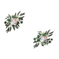 thumbnail image 3 of 2x Boda Arch Flores Boder Signos de bienvenida Decoración Decoración Fuera Decoración Decoración para recepción de vacaciones en aniversario Recepción flores rosadas, 3 of 8