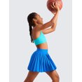 thumbnail image 4 of CRZ YOGA Girls Butterluxe Y Back Sports Bra Yoga Athletic Casual Tops Padded Crop Kids Teen, 4 of 5