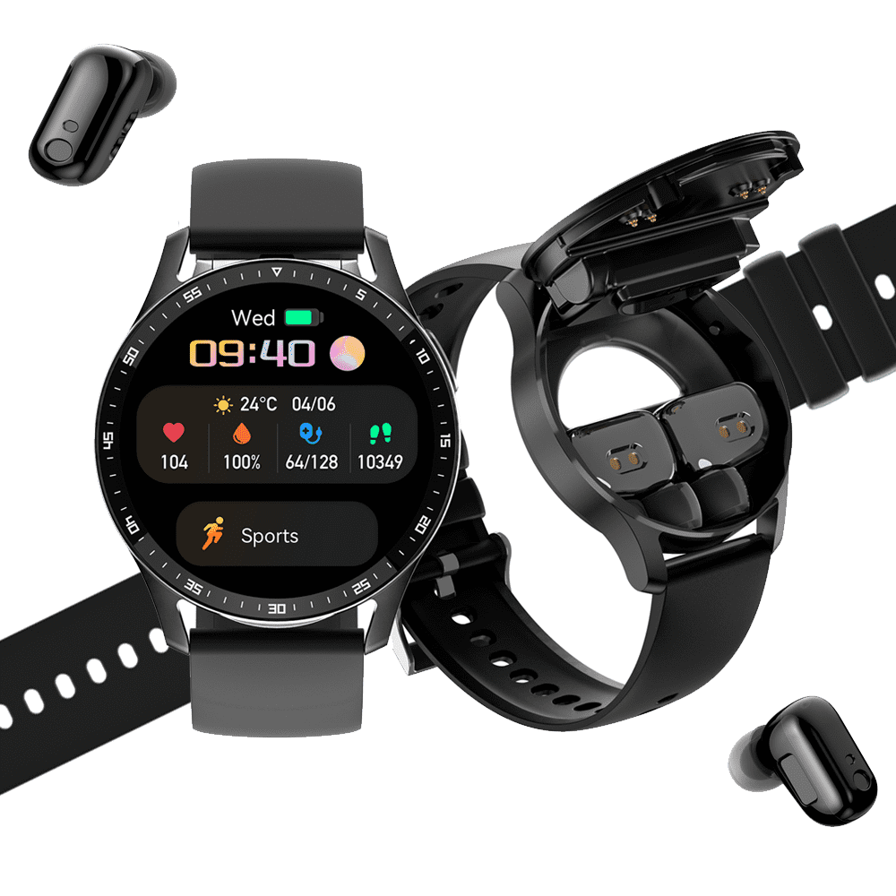 Smart Watch, X7 Por 2 in 1 Smart Watch with Earbuds Smartwatch TWS