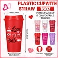thumbnail image 2 of Taza de café reutilizable Pickmesh para el día de San Valentín, 16 ml, paquete de 12, 2 of 6