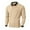 Khaki, variant on VJATTWR Men's Classic Long Sleeve Pocket T-Shirt L