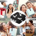 thumbnail image 5 of Wearable Blanket,Halloween Bat Pattern Hooded Wearable Flannel Blanket for Adults & Teens,Winter Poncho Shawl Wrap Cape Cozy Anti-Pill,60"x80", 5 of 5