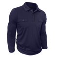 thumbnail image 7 of Yaoyar Men's Casual Shirts with Double Pockets Classic Button Basic Long Sleeve Shirt Solid Color Cotton Tees Stylish Tops, 7 of 7