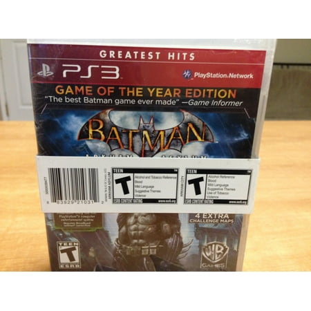 Refurbished Warner Bros. 8078469 Batman: Arkham City - PS3