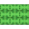 thumbnail image 1 of Ahgly Company Indoor Rectangle Patterned Lime Green Area Rugs, 2' x 5', 1 of 6