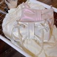 thumbnail image 3 of Bolso de mujer con lazo de perlas debajo del brazo para niña, bolso de hada fresco de verano, bolso cruzado de hombro de estilo coreano, 3 of 6