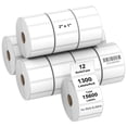 thumbnail image 1 of Etiquetas térmicas directas AveneMark 2x1 1300 etiquetas/rollo x12, 1 of 9
