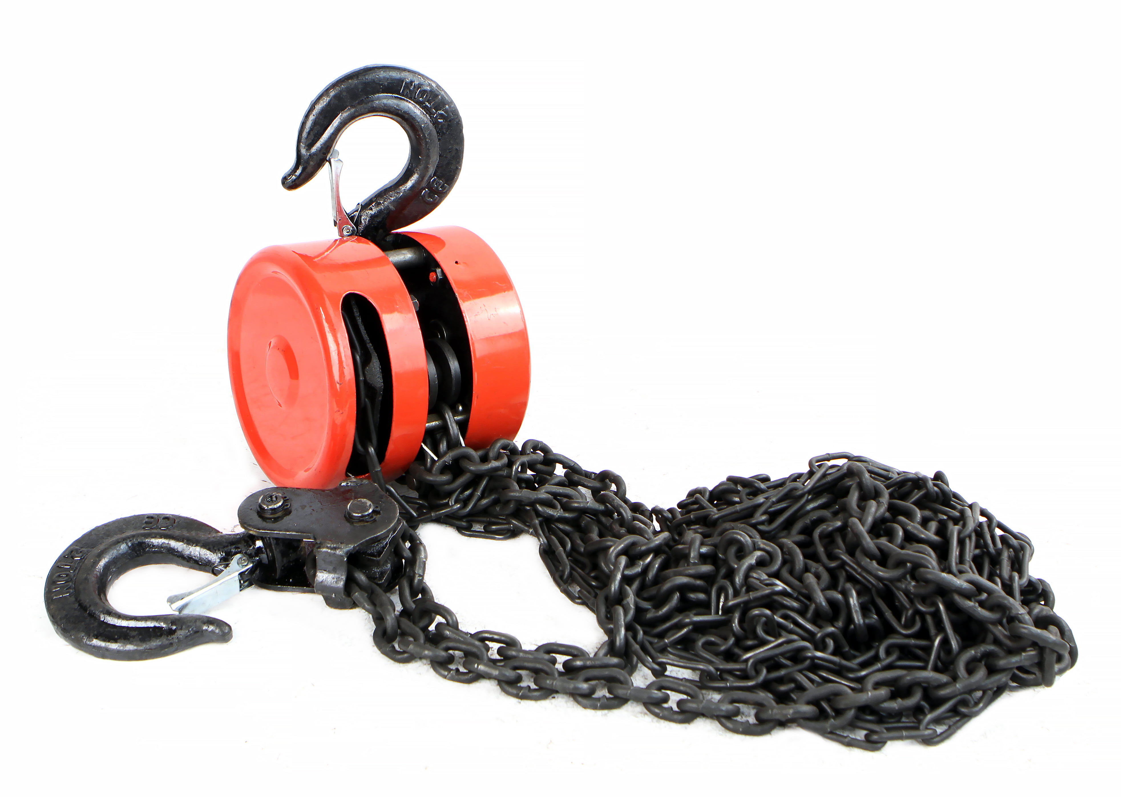 1000kg Chain Block Hoist Heavy Duty 3-6M Tackle Engine Lifting Pulley Tools 