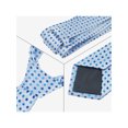 thumbnail image 4 of Conjuntos de corbatas para hombres INSPIRE CHIC, corbatas de lunares con pañuelo a juego para bodas y negocios, azul pastel, 4 of 5