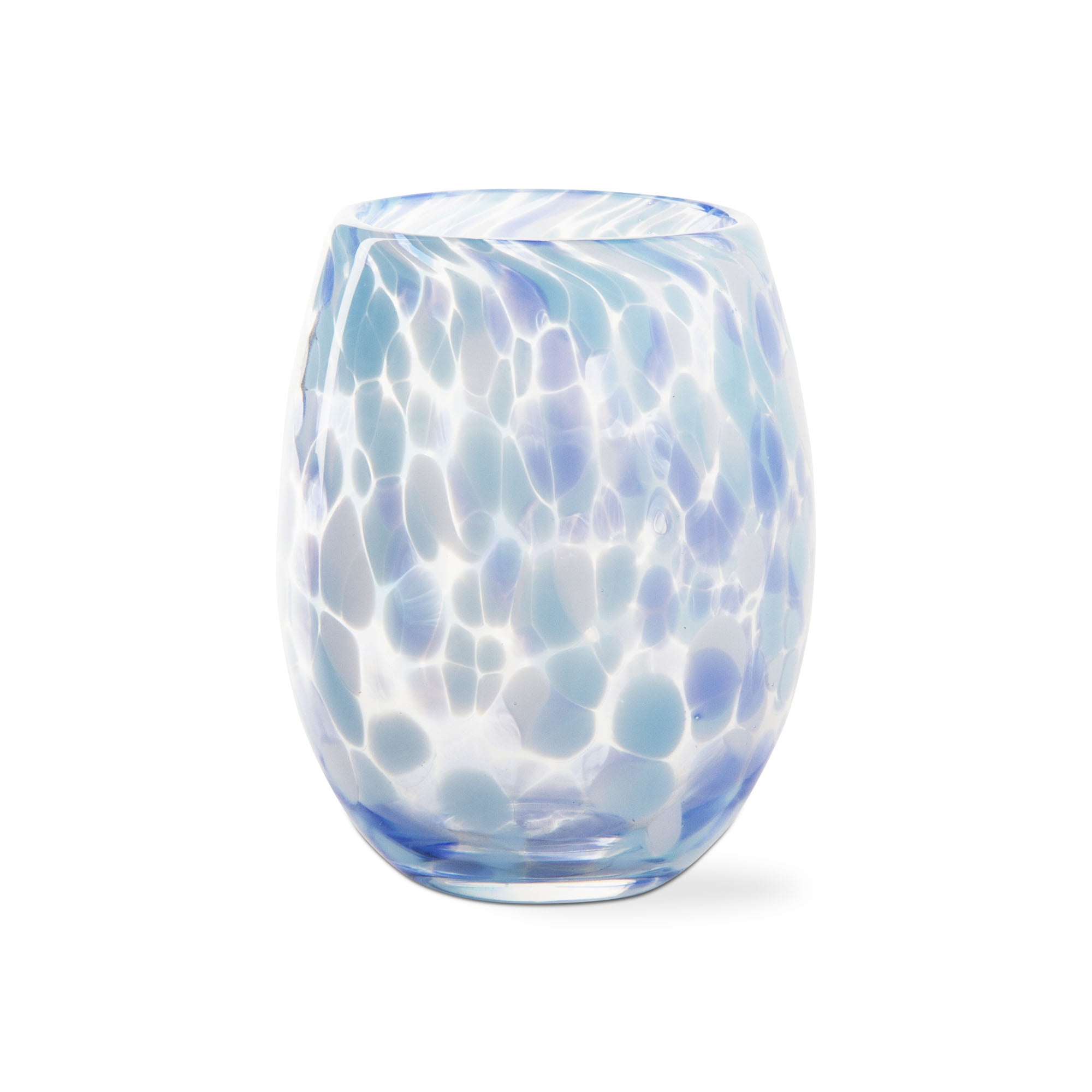 16-oz Tritanâ¢ Stemless Wine Glass | Light Blue Confetti
