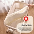 thumbnail image 2 of HARPPA Muslin Baby Bassinet Sheets 2 Pack, Breathable Bamboo Viscose Cotton, 32.68" x 18.9", 2 of 12