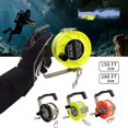 BQBQERT Stainless Steel Diving Line Reel for Safety Underwater Diving ...
