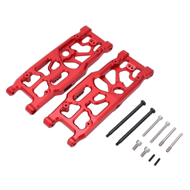 Brazo inferior trasero RC de aleación de aluminio, brazo de suspensión inferior trasero RC para ARRMA KRATON 8S para Outcast 8S 1/5 RC Car Rojo