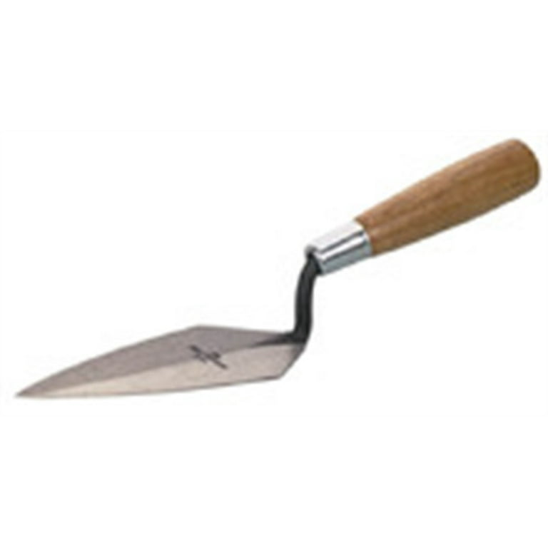 Marshalltown 1-1/2 in. W X 5 in. L High Carbon Steel Margin Trowel Marshalltown 1-1/2 in. W X 5 in. L High Carbon Steel Margin Trowel