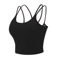 thumbnail image 3 of Bovemsi Camisole Tops for Women Comfortable Backless Cotton High Elasticity Undershirt Suspender Vest With In Bra Suitable Outer Wear Basic Tanks, 3 of 8