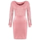 thumbnail image 1 of ICHUANYI liquidación moda mujer vestido Sexy de manga larga vestidos formales cuello en V lentejuelas fiesta vestidos de oficina y vestidos de noche ICHUANYI WER202308255125, 1 of 3