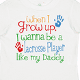 thumbnail image 4 of Inktastic Lacrosse Player like Daddy Boys or Girls Toddler T-Shirt, 4 of 5