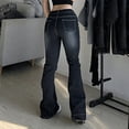 thumbnail image 4 of 2022 Stone Wash Low Waist Casual Clothing Manufacturers Custom Ladies Skinny Denim Jeans Pants Jean Pants for Women Cut up High Waist Women Pants New Direction on Pants Boyfriend Corduroy Pants Thick, 4 of 8