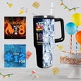 thumbnail image 6 of 70th Birthday Gifts for Women & Men 40 oz Tumbler Birthday Gift Ideas Double Insulated Stainless Steel Travel Coffee Mug with Lid and Straw Vintage 1954 Birthday Gifts for Women Men, 6 of 6