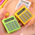 thumbnail image 2 of Cartoon Pocket Mini Calculator Handheld Pocket Type Coin Batteries Calculator Carry Extras Calculadoras School Office tzw, 2 of 6