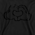 thumbnail image 3 of Mickey Mouse Sweat à Capuche Garçons/filles Mains Amoureuses, 3 of 4