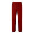 thumbnail image 5 of Edvintorg Boys Joggers 2025 Winter Solid Color Elastic Waist Casual Athletic Pants with Pockets Outdoors Boys Sweatpants Size 4-15, 5 of 6