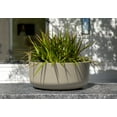 thumbnail image 5 of Veradek Mason Series Kona Bowl 14" Plastic-Stone Planter 2-Pack Sand, 5 of 9