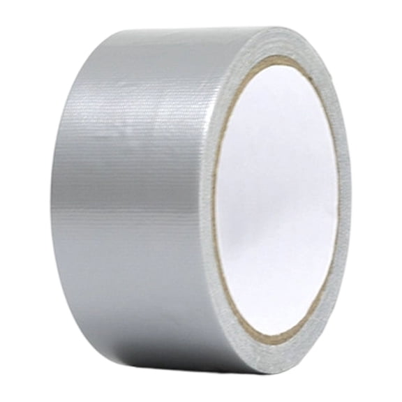 Duct Tape Strong Adhesive Cloth Tape, Floor Marking Carpet Binding Tape, No Curling Edges Multipurpose Repair Sealing Tape 10M, Silver