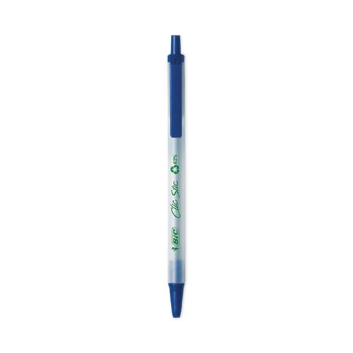 "ReVolution Ballpoint Pen, Retractable, Medium 1 mm, Blue Ink/Semi-Clear Barrel, 48/Pack | Bundle of 5 Packs"