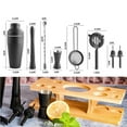 thumbnail image 2 of Juego de coctelera, accesorios de barra versátiles, kit de barman de calidad profesional, colador de malla fina, material de acero inoxidable, diseño a prueba de fugas, fácil de limpiar, opción de, 2 of 8
