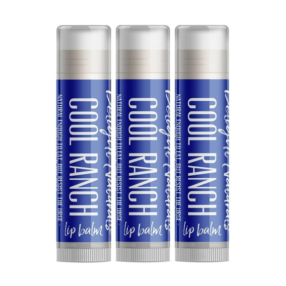 Delight Naturals Cool Ranch Lip Balm - 3 Pack