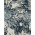 thumbnail image 2 of Nourison American Manor 9' x 12' Blue Ivory Modern Indoor Rug, 2 of 8