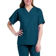 thumbnail image 4 of ScrubZone by Landau Unisex V-Neck Scrub Top, Style 71221, 4 of 6