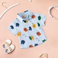 thumbnail image 3 of Vedolay Summer Tops Boys' Short Sleeve Crewneck T-Shirts,White 2-3 Years, 3 of 5