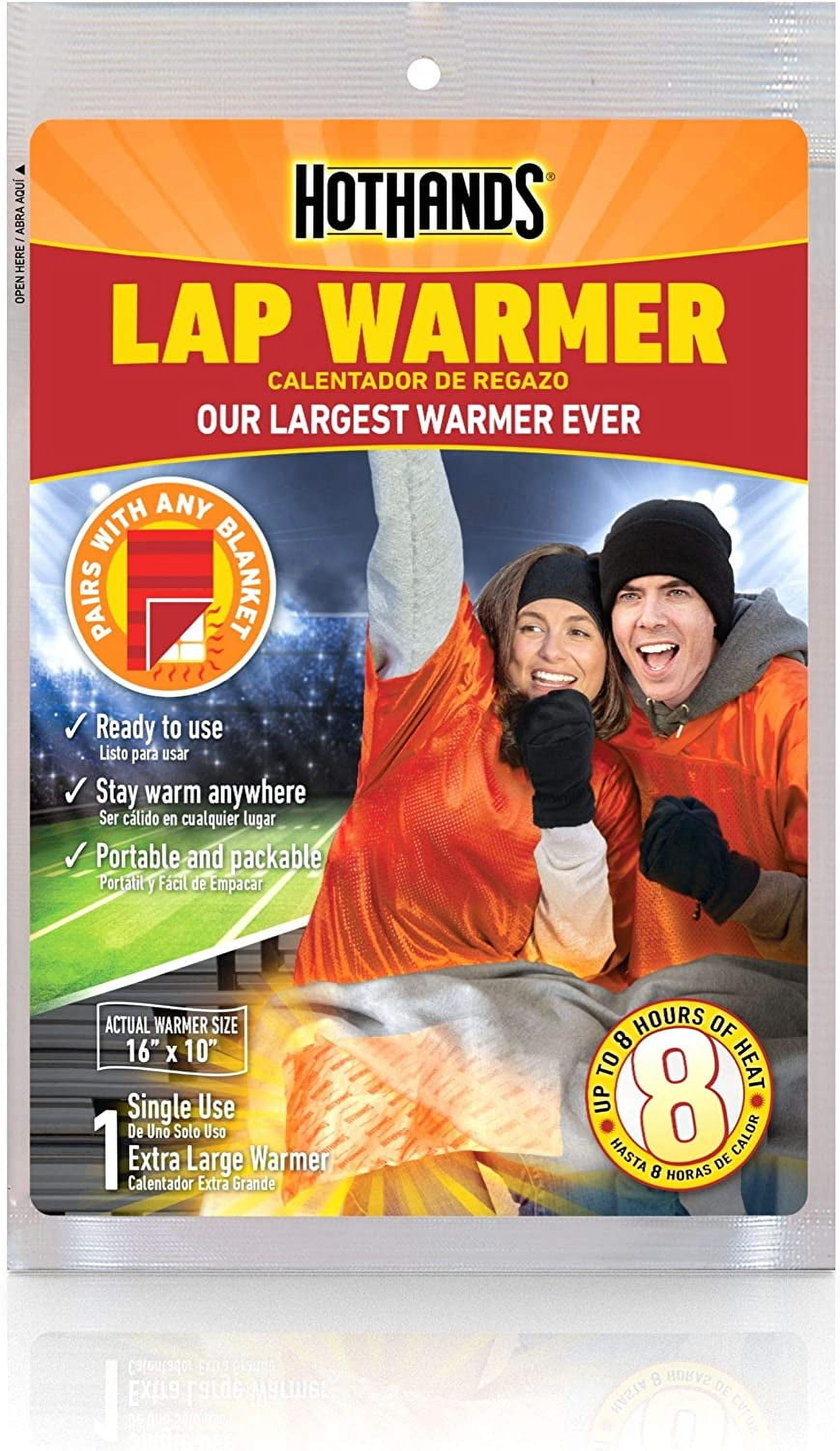 (2 pack) HotHands Large 16” x 10” Lap Warmer