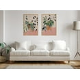 thumbnail image 6 of Kate and Laurel Sylvie Wild Foliage lI Neutral Linen Framed Canvas Wall Art by Nikita Jariwala, 23x33 Natural, Modern Painted Greenery Bouquet Art for Wall, 6 of 6