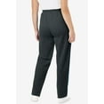 thumbnail image 2 of Woman Within Plus Size Side-Stripe Cotton French Terry Capri, 2 of 4