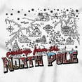 thumbnail image 2 of Christmas Greetings From North Pole Hoodie Sweatshirt Women Men Brisco Brands S, 2 of 6