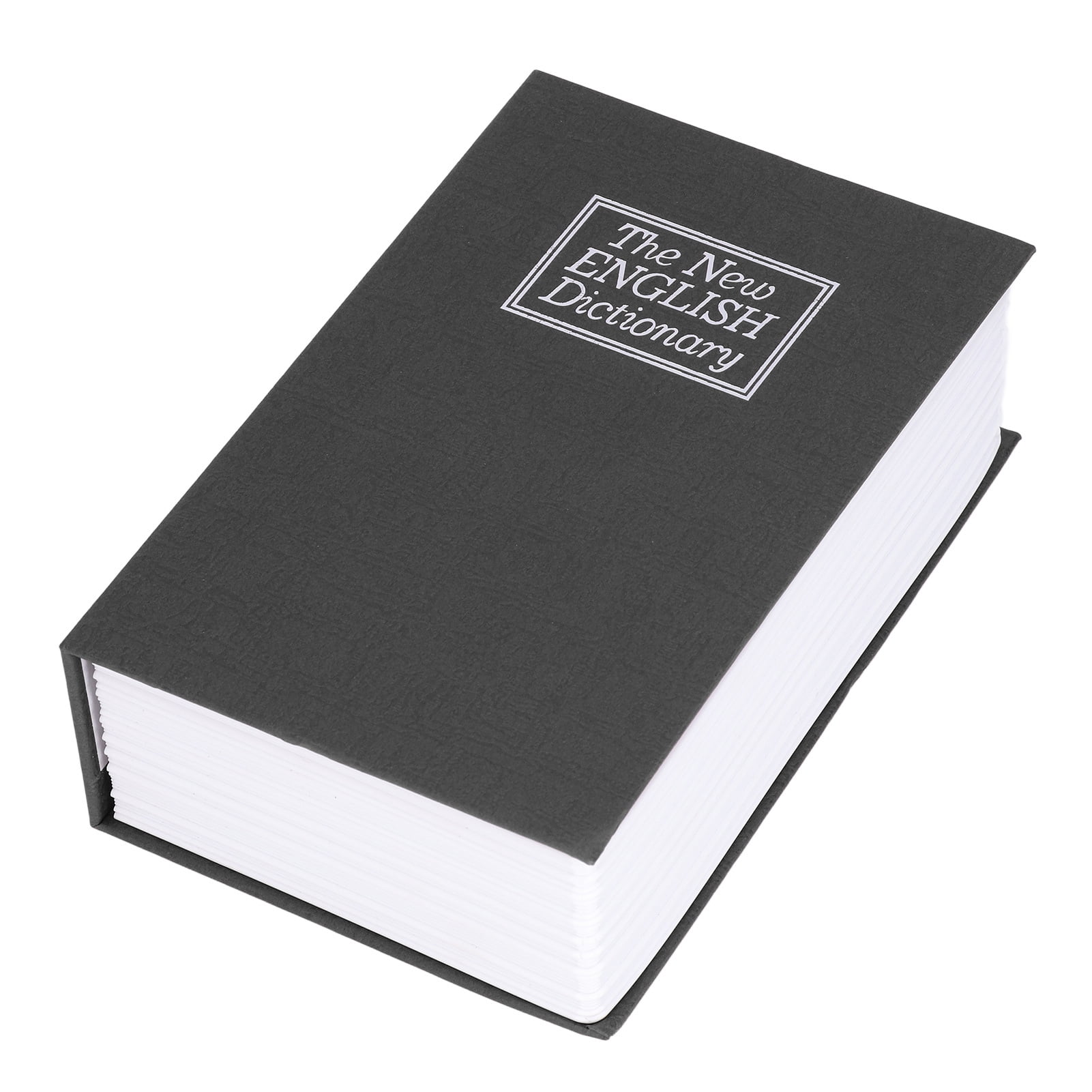 Fugacal Book Shaped Steel Safe Classic Secret Book Safe Lock Password Type Household Storage Box