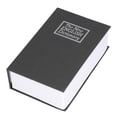 thumbnail image 4 of Cerradura De Libro Secreta Clásica De Acero Con Forma De Libro Seguro De Metal Pequeño, 4 of 7