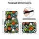 thumbnail image 5 of Fotbe Balls Juego de 4 Tapetes para Auto con Estampado – Alfombrillas de Goma Reforzada, Diseño Antideslizante, Protección para Todo el Año – Vehículos, Autos, Camionetas y SUVs, 5 of 7