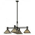 thumbnail image 4 of Meyda 169500 48 in. T Mission 5 Light Island Pendant, Timeless Bronze, 4 of 5