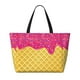 thumbnail image 2 of Disketp Red Ice Cream Bolsa de Playa de Gran Capacidad, Bolso Impermeable y a Prueba de Arena para Mujer, Ideal para Playa, Piscina y Natación, 2 of 7