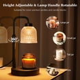 thumbnail image 2 of Noahstrong Candle Warmer Lamp with Timer, Dimmable Wax Warmer Lamp for Jar Candles, Electric Candle Lamp Warmer with 2 Bulbs, Height Adjustable Candle Lamps for Women New Home Decor, 2 of 8