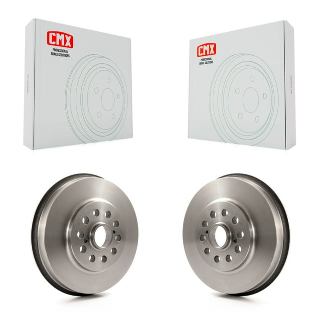 CMX Rear Brake Drums Pair for Car 2003-2006 Toyota Matrix Pontiac Vibe AWD K8-101946
