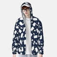 thumbnail image 2 of Lsque Swan Pattern UPF 50+ Lightweight Sun Protection Men's Women's Long Sleeve Shirt, Hoodie Performance -XX-Large, 2 of 7