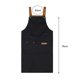 thumbnail image 5 of Delantal de cocina con bolsillo, diseño de correa ajustable, impermeable, antiincrustante, delantal de limpieza, delantal de cocina, suministros de cocina, 5 of 7