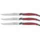 thumbnail image 1 of Cuchillos de Acero Inoxidable LaguioleCherry 3 pzas 23 cm Cereza Acero Inoxidable Cuchillo para carne., 1 of 4